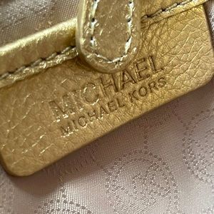 Tote, hand bag gold Michel Kors